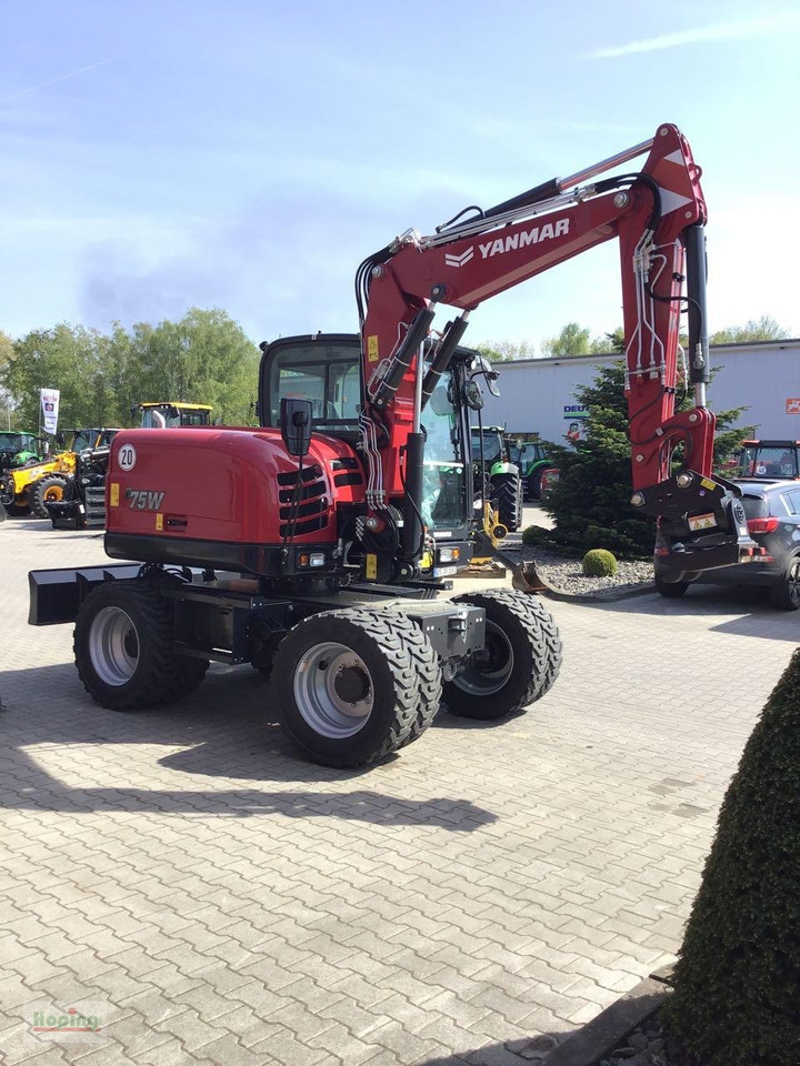 Yanmar B75W - Wheel excavator: picture 5 Yanmar B75W - Wheel excavator: picture 5