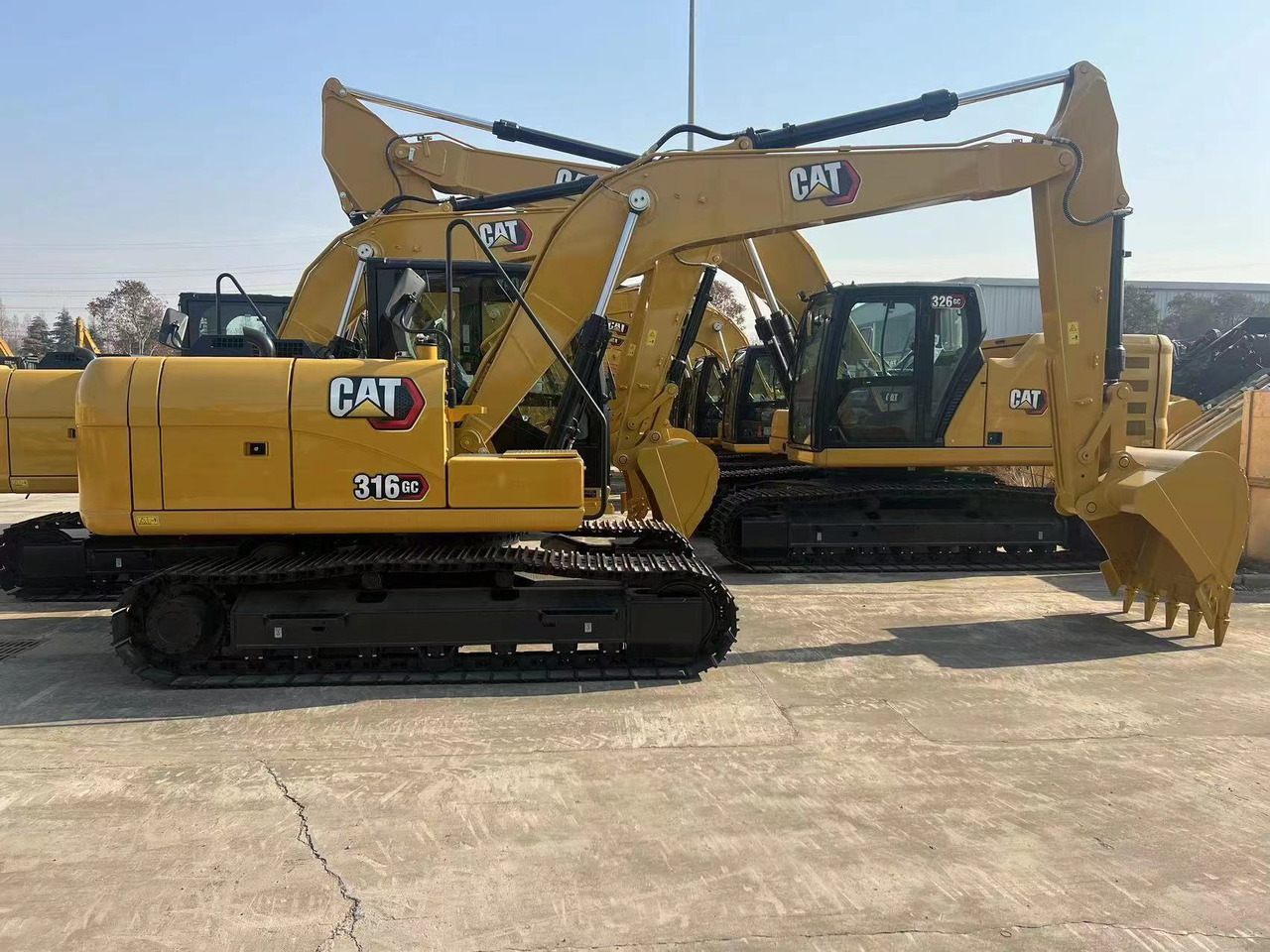 CATERPILLAR 316GC - Crawler excavator: picture 3 CATERPILLAR 316GC - Crawler excavator: picture 3