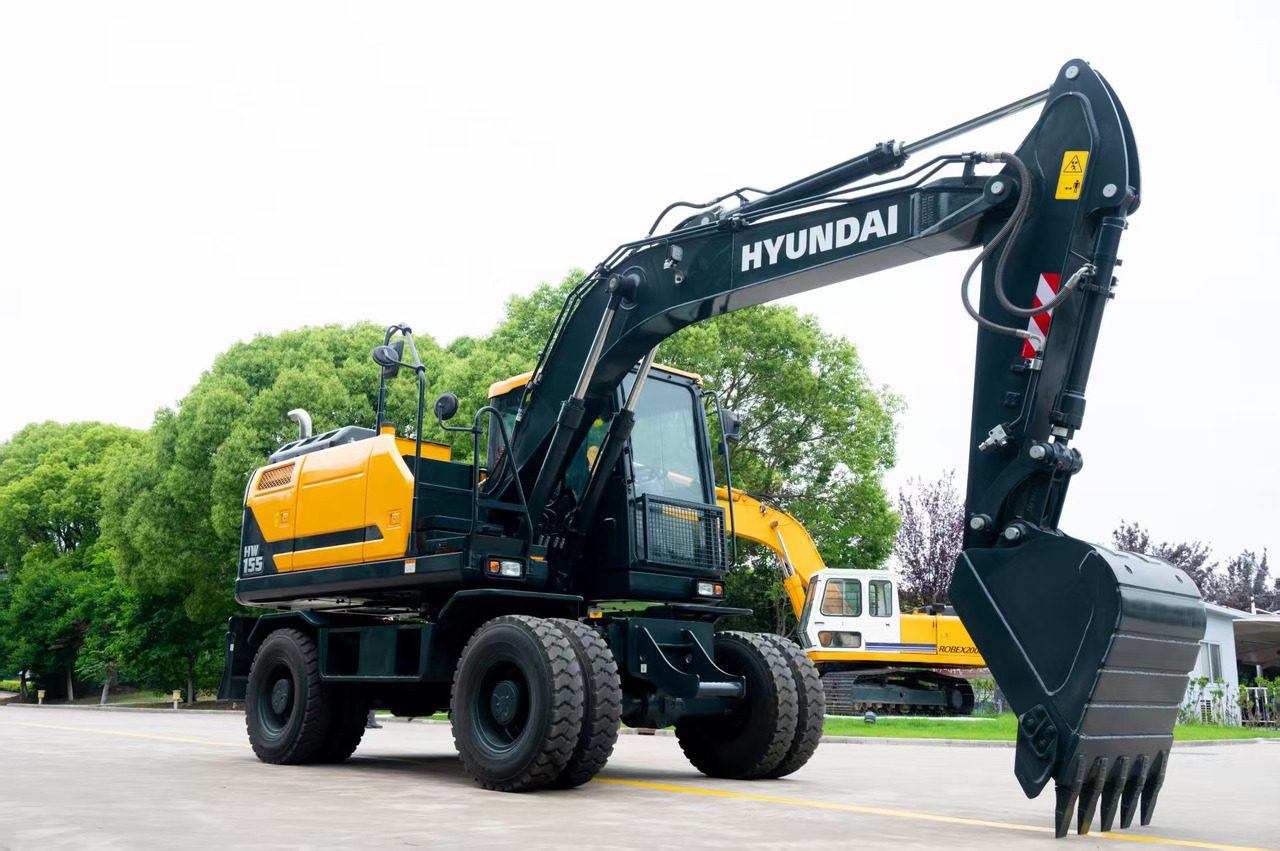 HYUNDAI HW155 - Wheel excavator: picture 5 HYUNDAI HW155 - Wheel excavator: picture 5