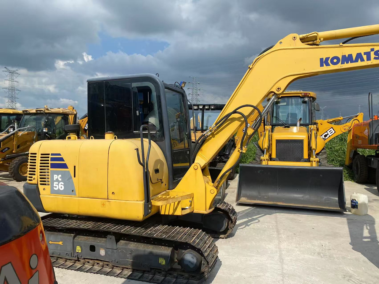 KOMATSU PC56-7 - Mini excavator: picture 1 KOMATSU PC56-7 - Mini excavator: picture 1