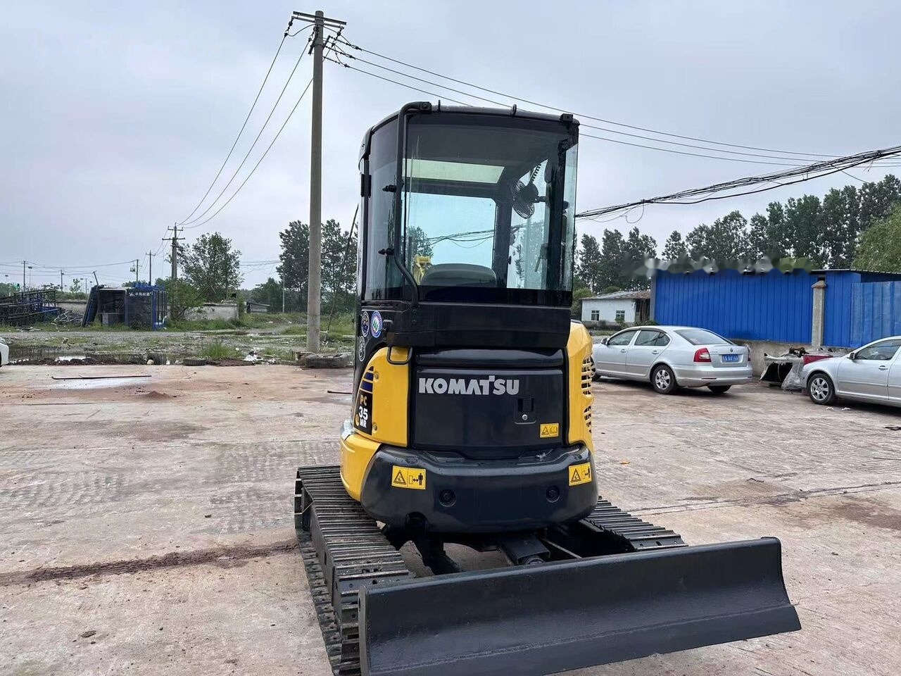 Komatsu PC35 - Mini excavator: picture 2 Komatsu PC35 - Mini excavator: picture 2