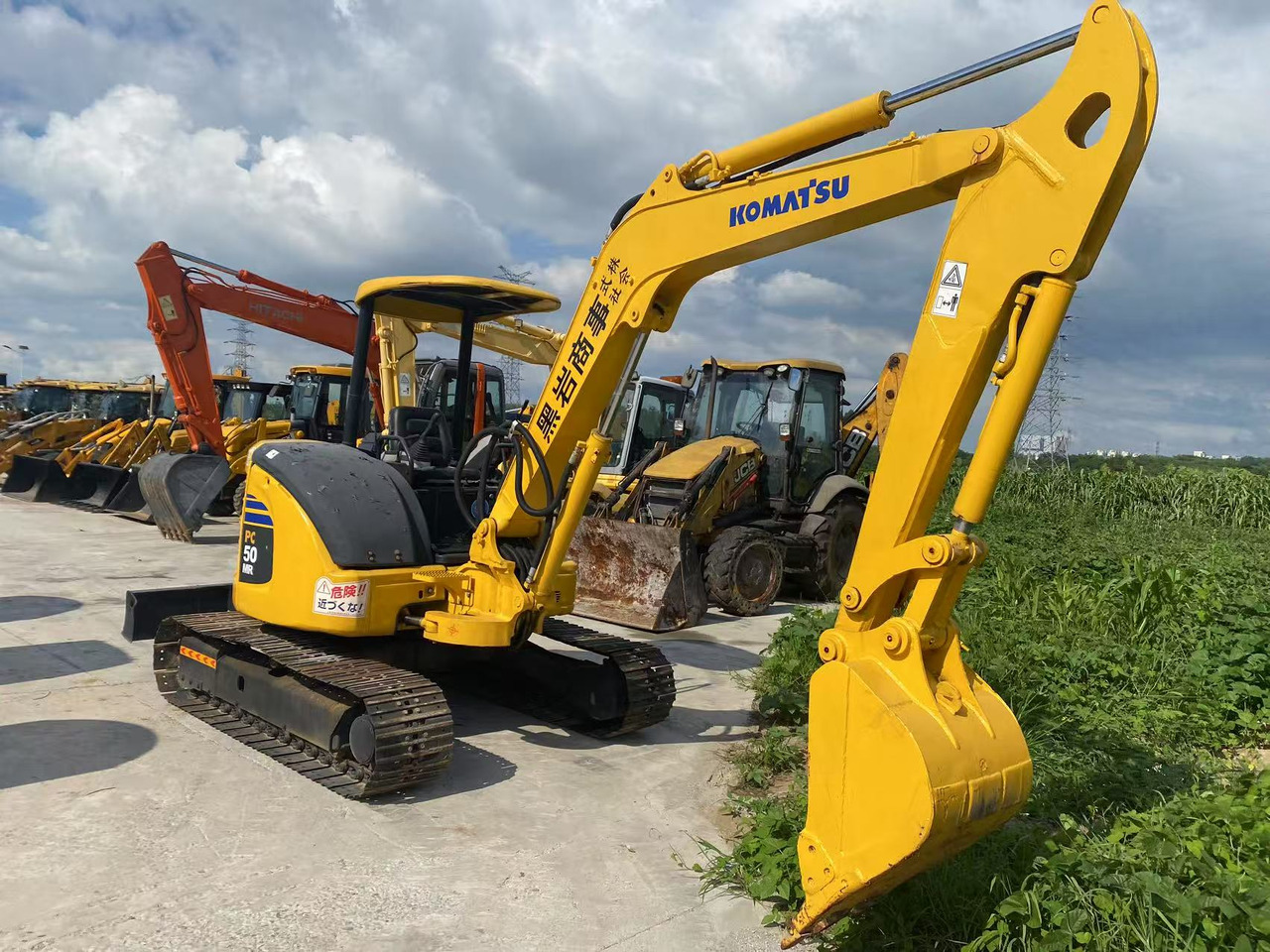 Komatsu PC50MR - Mini excavator: picture 4 Komatsu PC50MR - Mini excavator: picture 4