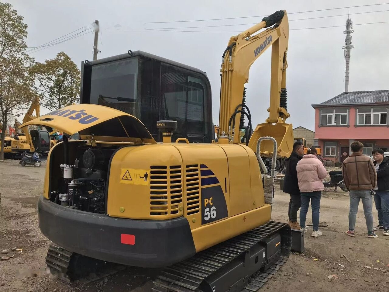 Komatsu PC56 - Mini excavator: picture 1 Komatsu PC56 - Mini excavator: picture 1