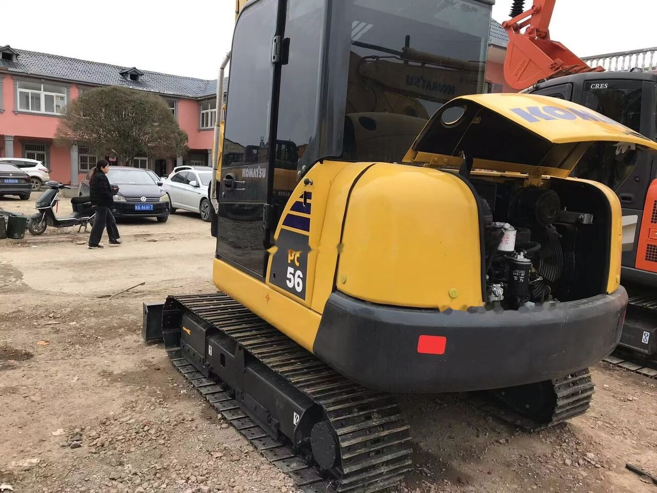 Komatsu PC56 - Mini excavator: picture 2 Komatsu PC56 - Mini excavator: picture 2