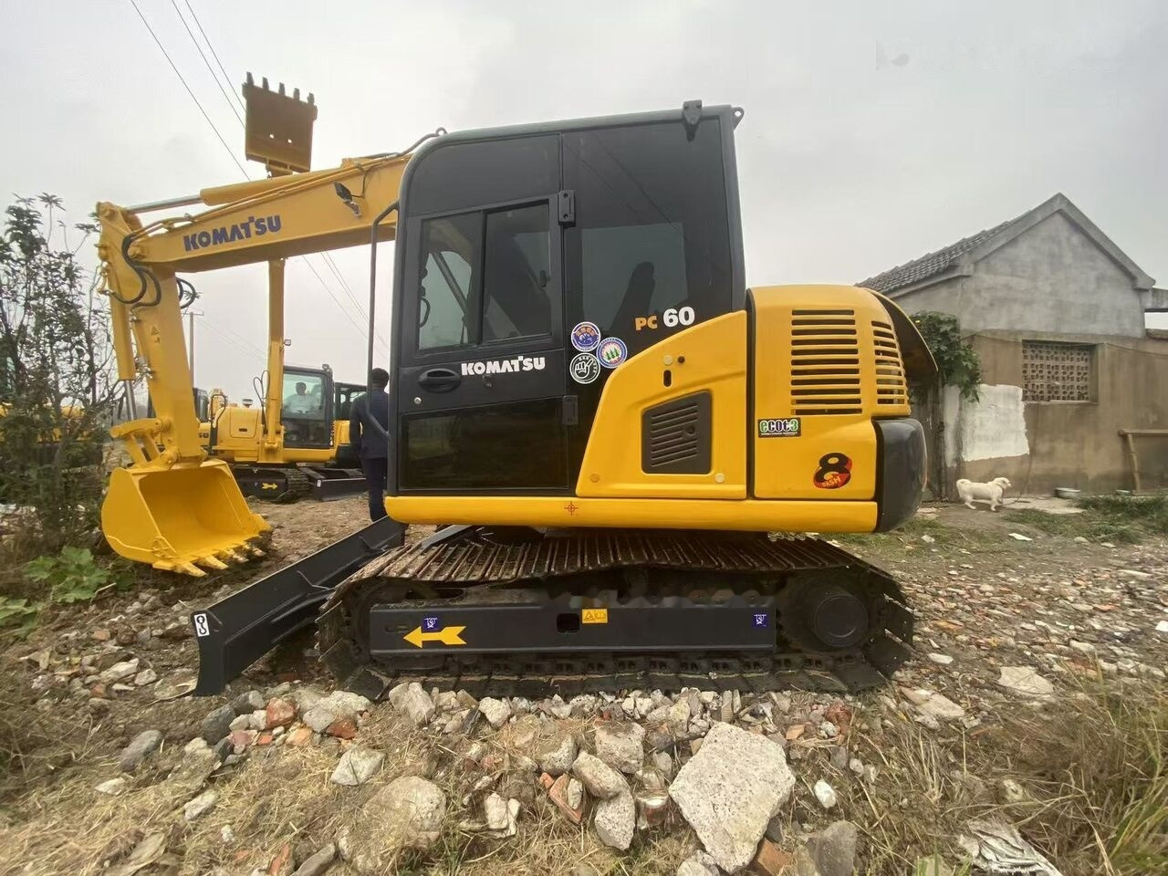 Komatsu PC60-8 - Mini excavator: picture 1 Komatsu PC60-8 - Mini excavator: picture 1