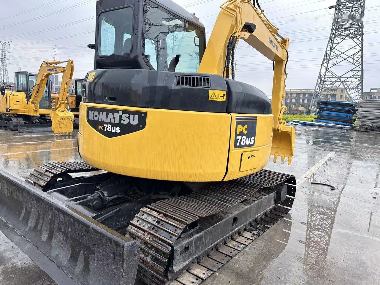 Komatsu PC78US - Mini excavator: picture 4 Komatsu PC78US - Mini excavator: picture 4