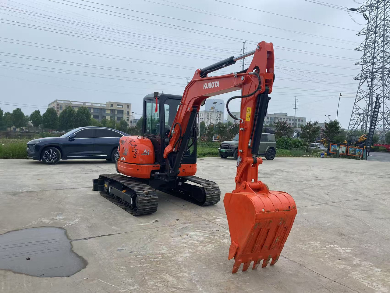 Kubota U55-4 - Mini excavator: picture 3 Kubota U55-4 - Mini excavator: picture 3