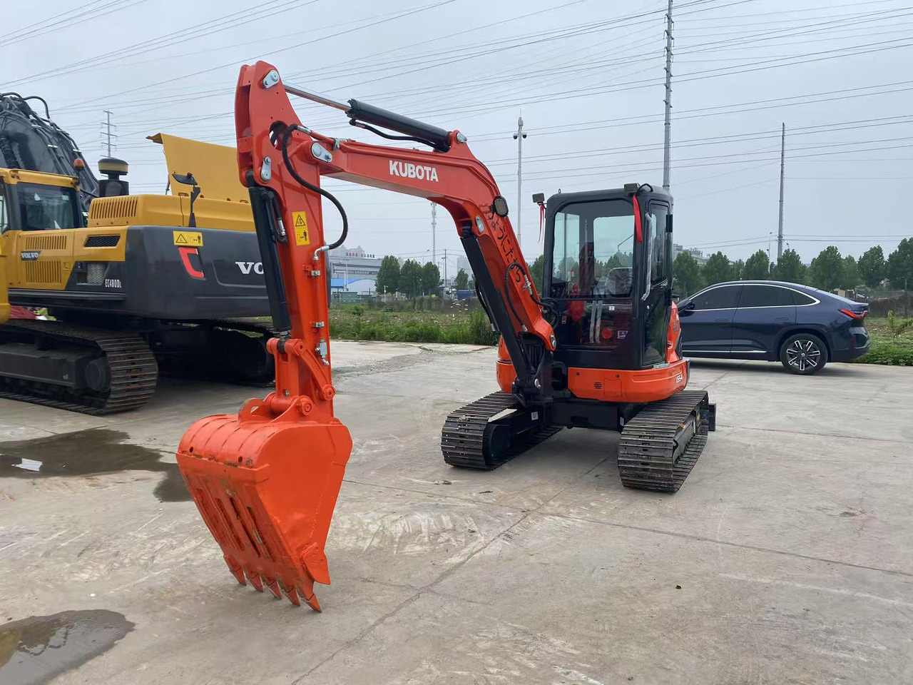 Kubota U55-4 - Mini excavator: picture 2 Kubota U55-4 - Mini excavator: picture 2