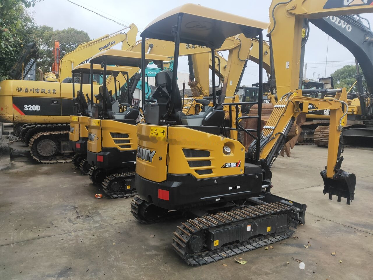 Sany SY16C - Mini excavator: picture 1 Sany SY16C - Mini excavator: picture 1