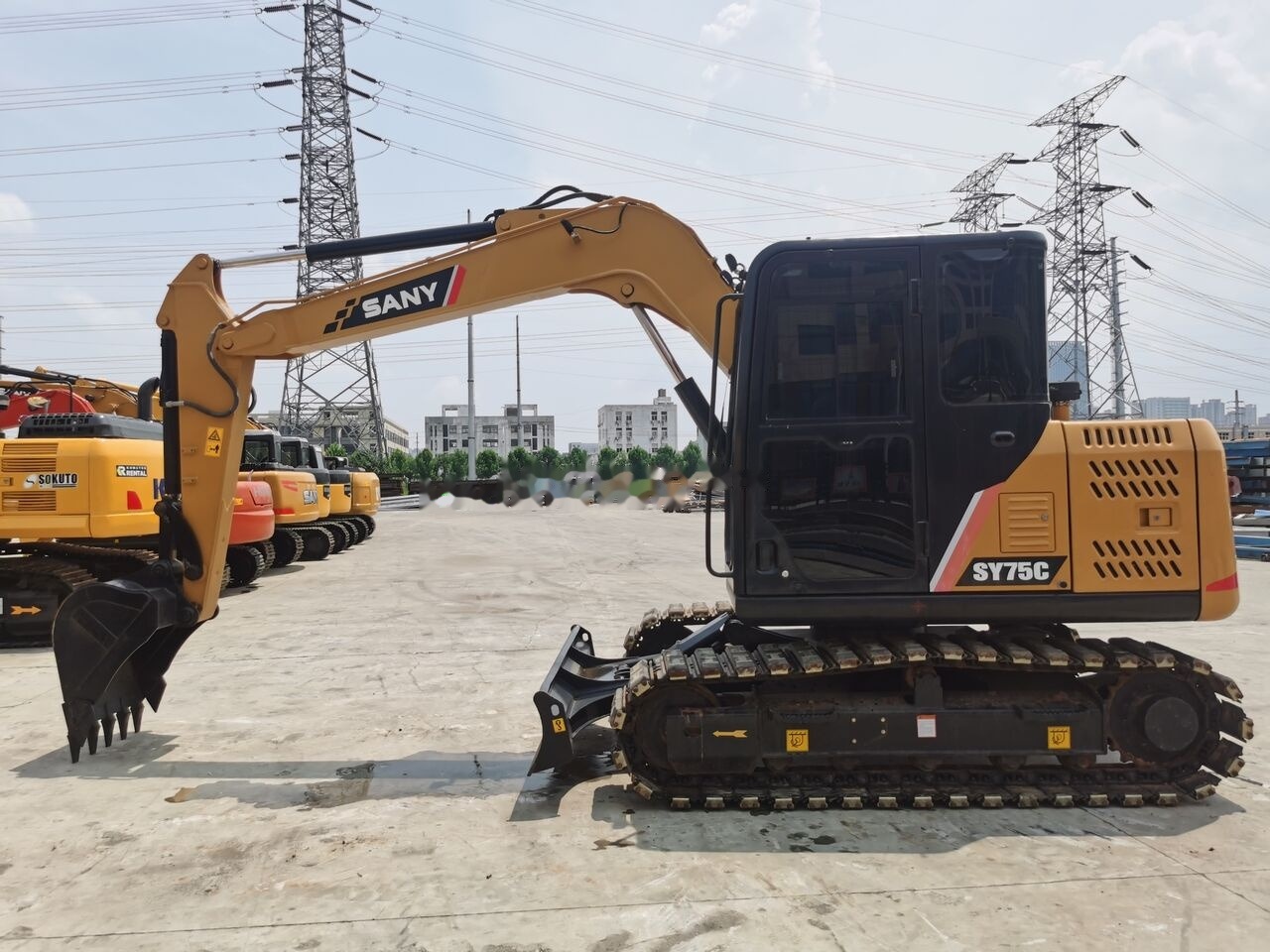 Sany SY75C - Mini excavator: picture 2 Sany SY75C - Mini excavator: picture 2