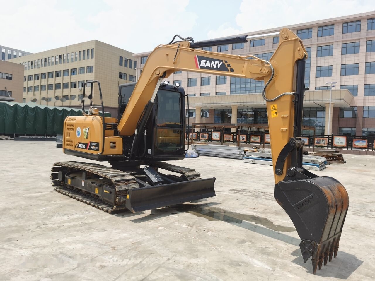 Sany SY75C - Mini excavator: picture 3 Sany SY75C - Mini excavator: picture 3