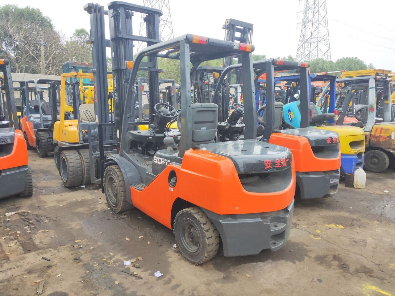 Diesel forklift Toyota FD30: picture 6 Diesel forklift Toyota FD30: picture 6