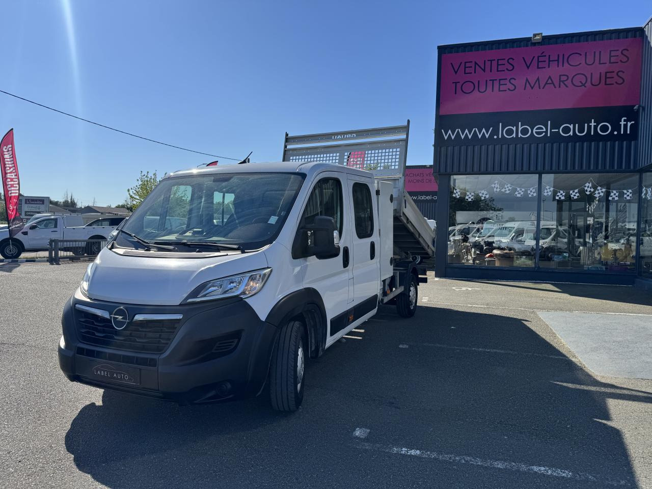 Tipper van, Combi van OPEL MOVANO 3T5 BENNE + COFFRE DOUBLE CABINE 6PL 2.2 HDI 165CH: picture 8