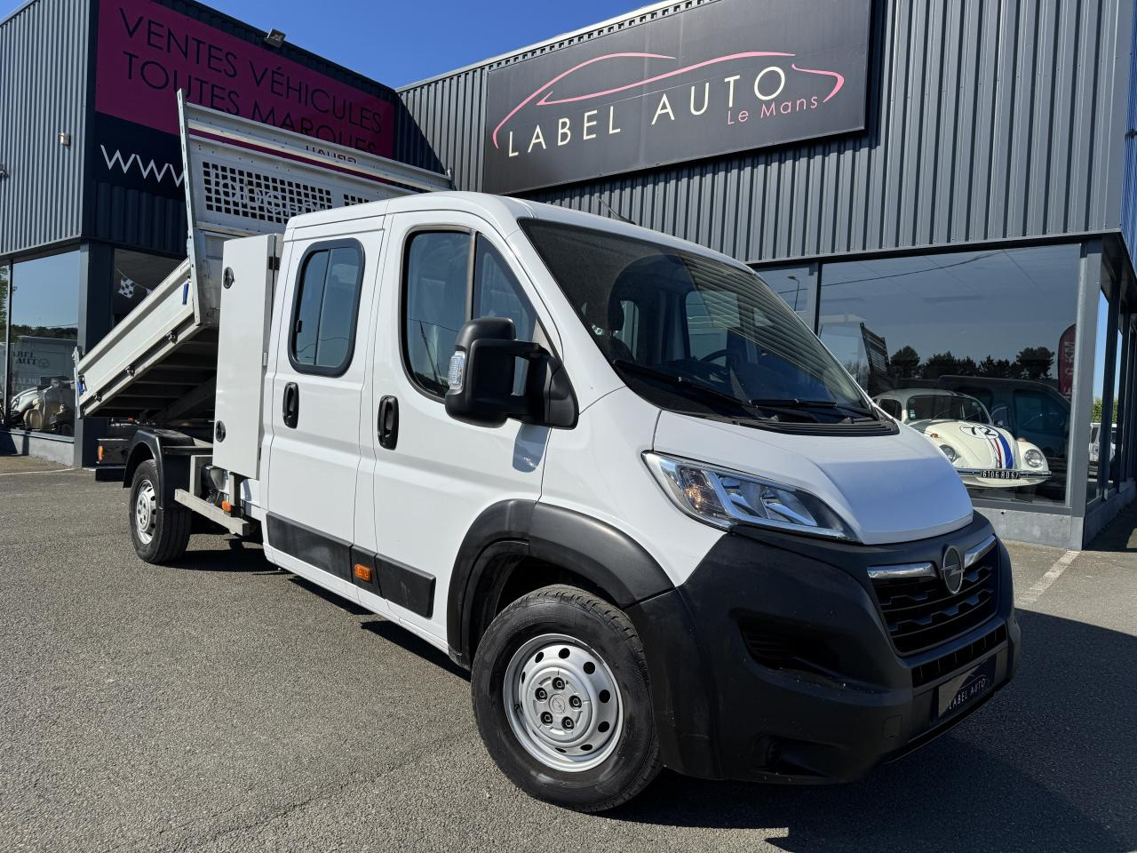Tipper van, Combi van OPEL MOVANO 3T5 BENNE + COFFRE DOUBLE CABINE 6PL 2.2 HDI 165CH: picture 6