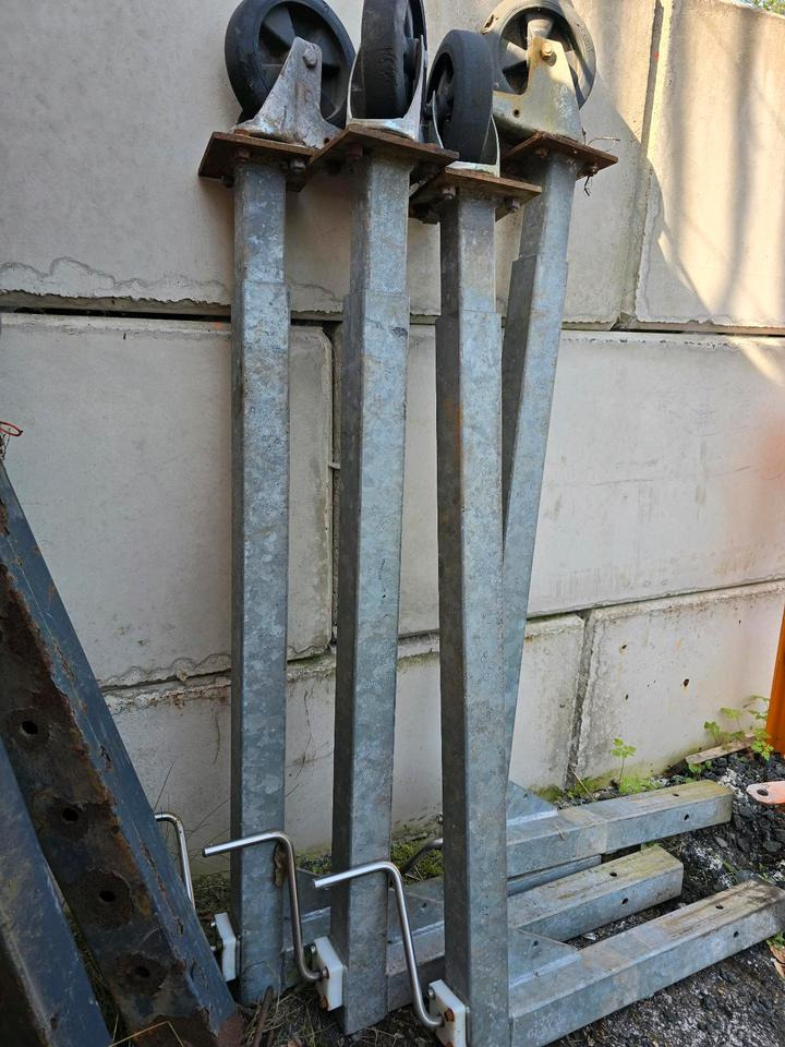 4x Stützen für Salzstreuer Container Wohnkabine Schmidt Epoke Gmeiner Salzsilo Streuautomat Winterdienst - Sand/ Salt spreader: picture 3 4x Stützen für Salzstreuer Container Wohnkabine Schmidt Epoke Gmeiner Salzsilo Streuautomat Winterdienst - Sand/ Salt spreader: picture 3
