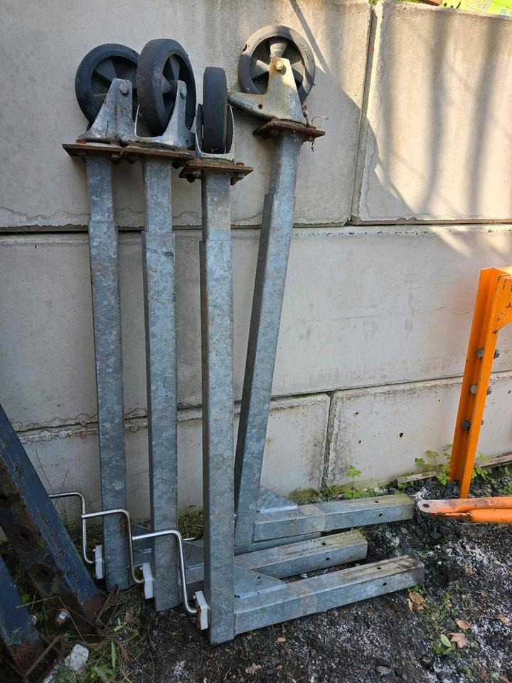 4x Stützen für Salzstreuer Container Wohnkabine Schmidt Epoke Gmeiner Salzsilo Streuautomat Winterdienst - Sand/ Salt spreader: picture 2 4x Stützen für Salzstreuer Container Wohnkabine Schmidt Epoke Gmeiner Salzsilo Streuautomat Winterdienst - Sand/ Salt spreader: picture 2