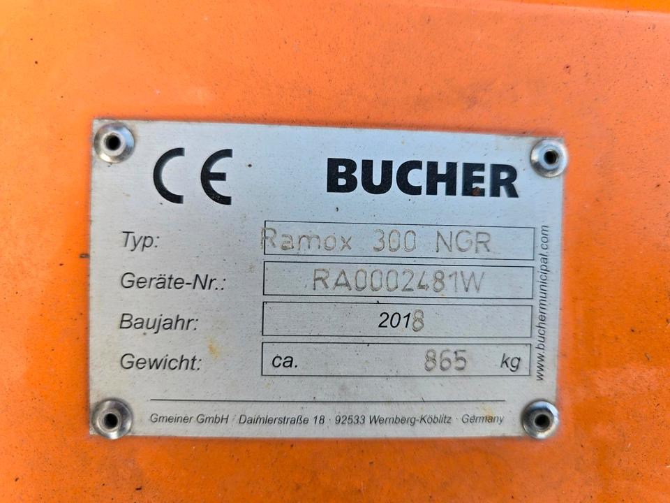 Snow plough Bucher Schneepflug Ramox 300 NGR Schneeschieber Schneeschild Winterdienst Räumschild passend für Unimog 405/10 405/12 UGE UGN U300 U 300 400 500: picture 8