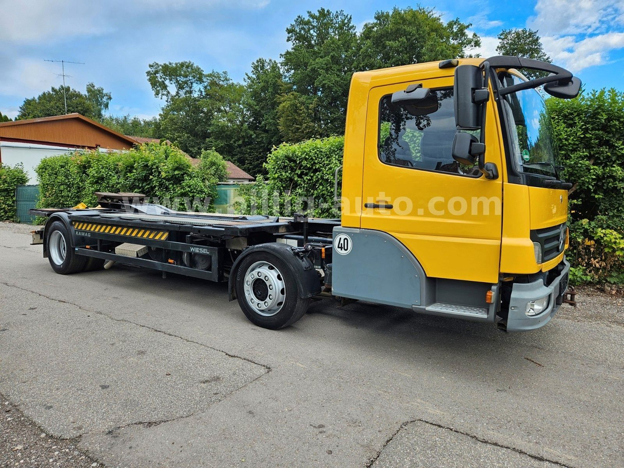 Mercedes-Benz Kamag * WBH 25 * Wiesel * Umsetzer * Sattelkupp. - Cab chassis truck: picture 3 Mercedes-Benz Kamag * WBH 25 * Wiesel * Umsetzer * Sattelkupp. - Cab chassis truck: picture 3