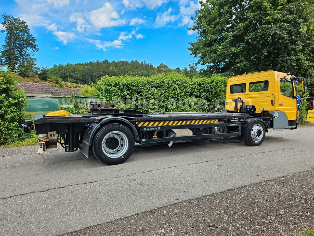 Mercedes-Benz Kamag * WBH 25 * Wiesel * Umsetzer * Sattelkupp. - Container transporter/ Swap body truck: picture 4 Mercedes-Benz Kamag * WBH 25 * Wiesel * Umsetzer * Sattelkupp. - Container transporter/ Swap body truck: picture 4