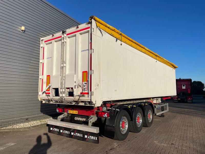 Granalu ALU KIPPER / APK - TUV MEI 2025 / DISC BRAKES / FRANSE DEUREN / ALU VELGEN / 55M3 - Tipper semi-trailer: picture 4 Granalu ALU KIPPER / APK - TUV MEI 2025 / DISC BRAKES / FRANSE DEUREN / ALU VELGEN / 55M3 - Tipper semi-trailer: picture 4