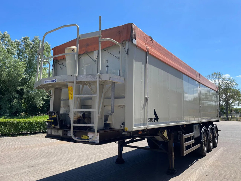 Stas 300 CX / FULL ALUMINIUM / 48M3 / APK - TUV NOVEMBER 2025 / SAF AXLES / DICS BRAKES / RVS FLOOR / - Tipper semi-trailer: picture 2 Stas 300 CX / FULL ALUMINIUM / 48M3 / APK - TUV NOVEMBER 2025 / SAF AXLES / DICS BRAKES / RVS FLOOR / - Tipper semi-trailer: picture 2