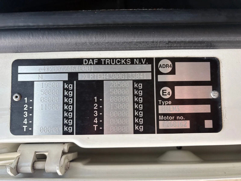 DAF XF 460 4x2 / APK - TUV JANUARI 2026 / HOLLAND TRUCK / ADR KLASSE I II III / 2 BEDS / - Tractor unit: picture 5 DAF XF 460 4x2 / APK - TUV JANUARI 2026 / HOLLAND TRUCK / ADR KLASSE I II III / 2 BEDS / - Tractor unit: picture 5
