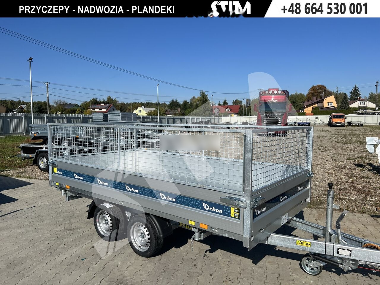 Cheval Liberté Debon, Wywrotka tórjstrona, Elektryczne sterowanie, Debon - Tipper trailer: picture 2 Cheval Liberté Debon, Wywrotka tórjstrona, Elektryczne sterowanie, Debon - Tipper trailer: picture 2