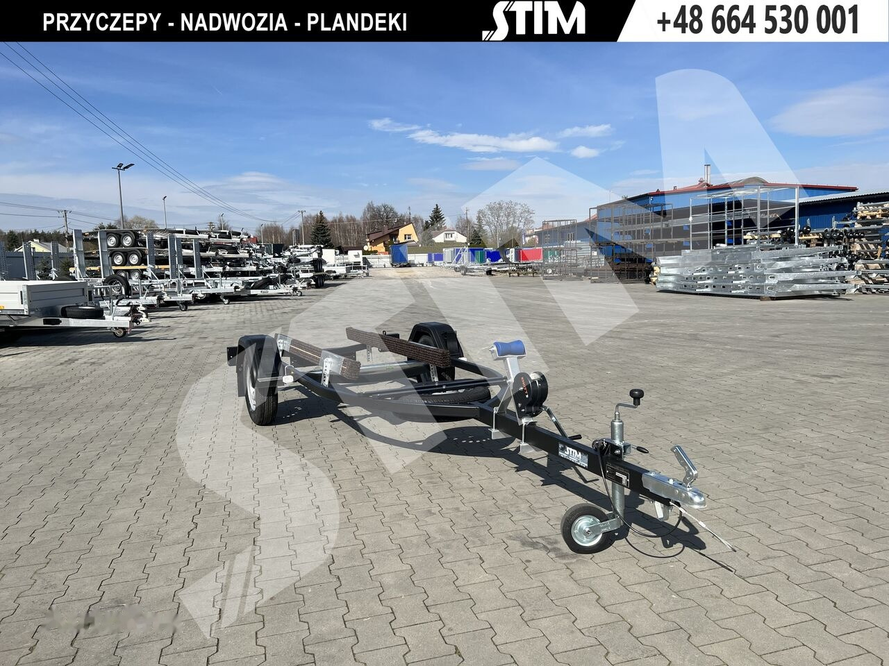 Stim L11-SW/075M Przyczepa lekka do przewozu skutera wodnego - Boat trailer: picture 2 Stim L11-SW/075M Przyczepa lekka do przewozu skutera wodnego - Boat trailer: picture 2