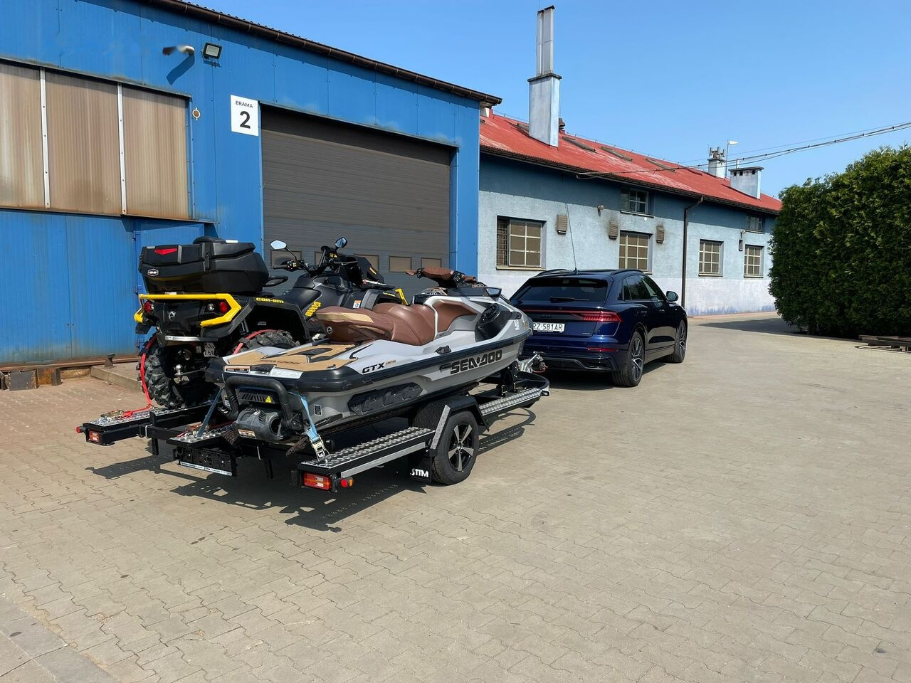 Stim L21-SWQ/1300 vr. B 2x skuter lub 2 x quad lub skuter i quad - Boat trailer: picture 3 Stim L21-SWQ/1300 vr. B 2x skuter lub 2 x quad lub skuter i quad - Boat trailer: picture 3