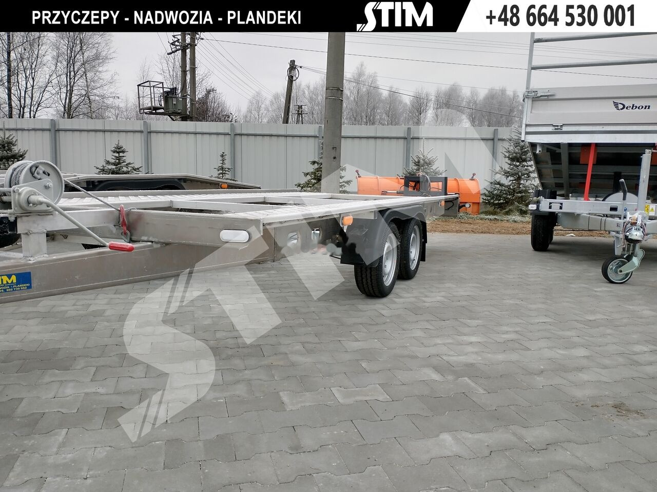 Stim L22/PP-TP/45-27A - Autotransporter trailer: picture 3 Stim L22/PP-TP/45-27A - Autotransporter trailer: picture 3