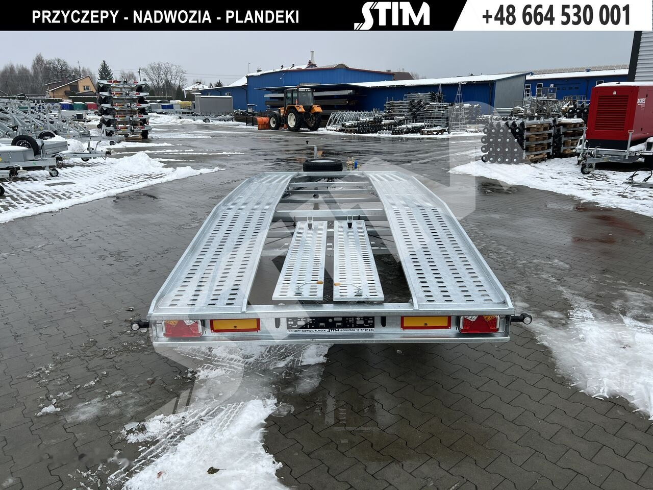Stim L22/PS-TS/47-30SK - Autotransporter trailer: picture 3 Stim L22/PS-TS/47-30SK - Autotransporter trailer: picture 3
