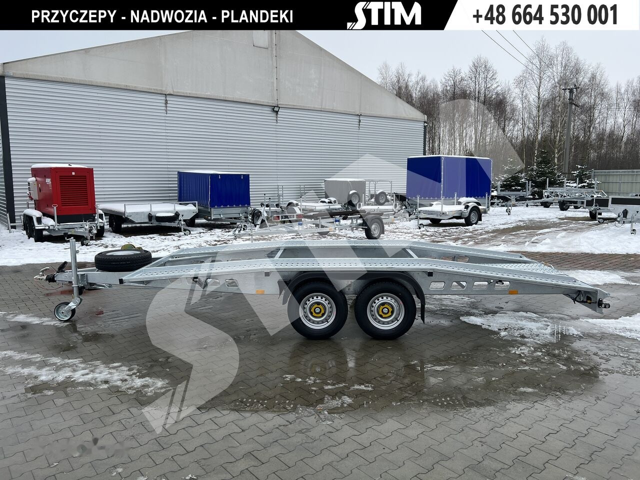Stim L22/PS-TS/47-30SK - Autotransporter trailer: picture 5 Stim L22/PS-TS/47-30SK - Autotransporter trailer: picture 5