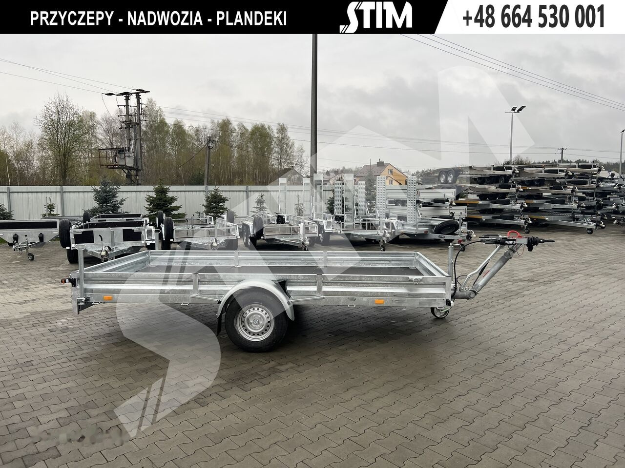 Stim S21-1,8/4020 - Dropside/ Flatbed trailer: picture 2 Stim S21-1,8/4020 - Dropside/ Flatbed trailer: picture 2