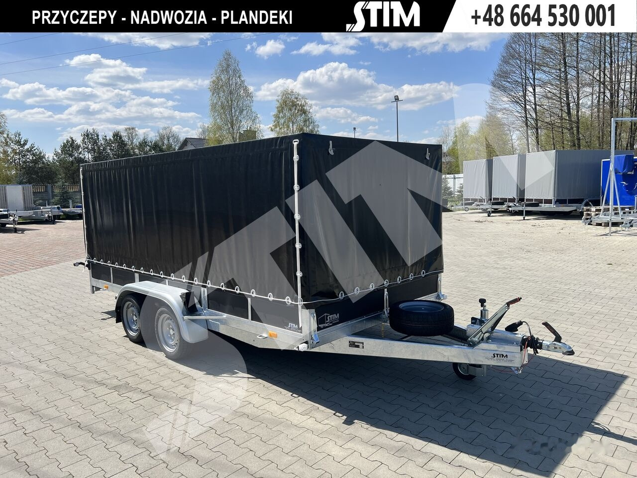 Stim S22-27/4018 - Curtainsider trailer: picture 1 Stim S22-27/4018 - Curtainsider trailer: picture 1