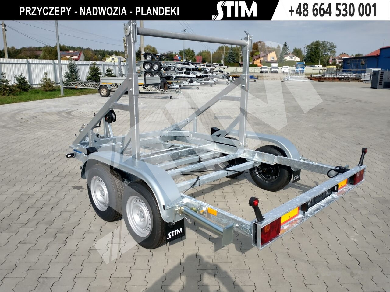 Stim S22/KB-27WR - Cable drum trailer: picture 3 Stim S22/KB-27WR - Cable drum trailer: picture 3