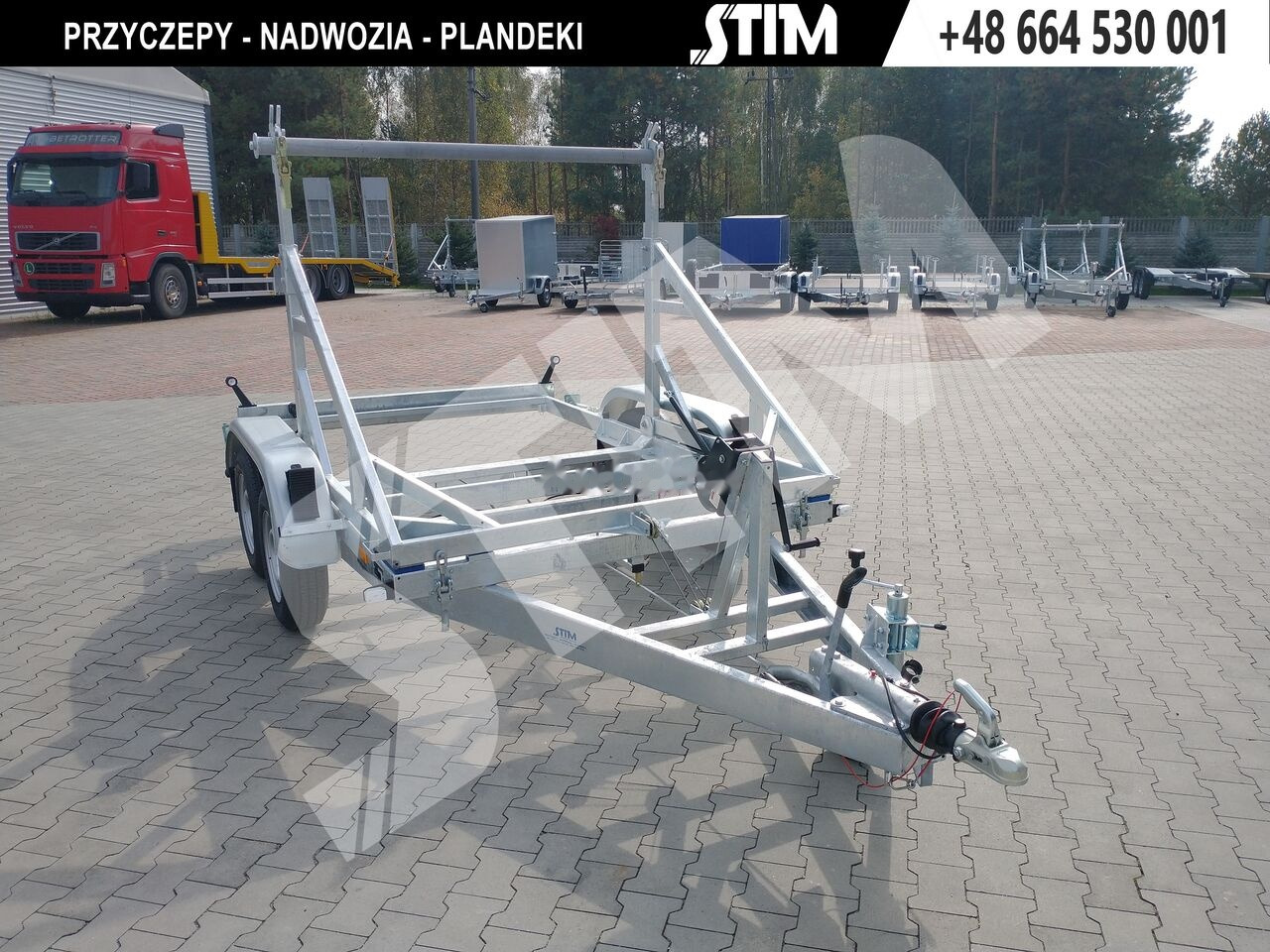 New Cable drum trailer Stim S22/KB-27WR: picture 7