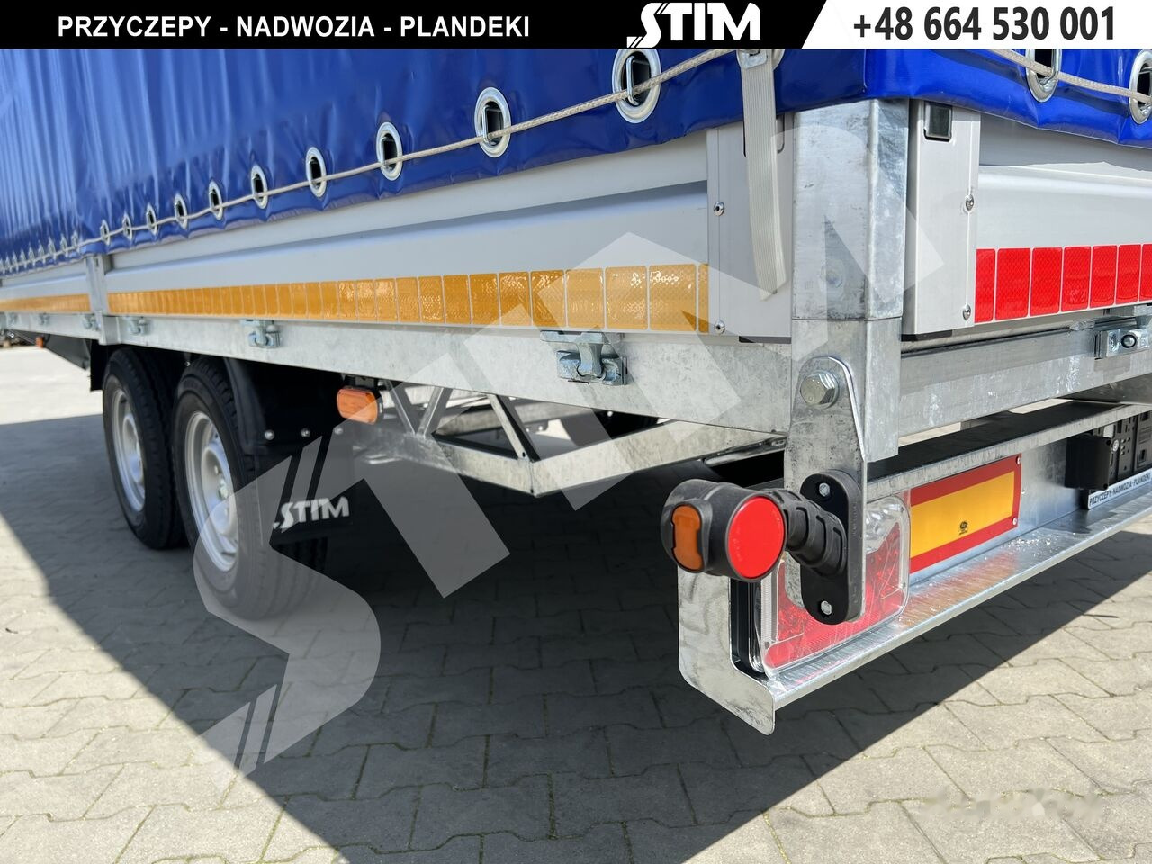 Stim S22/ST/27-4222 - Curtainsider trailer: picture 5 Stim S22/ST/27-4222 - Curtainsider trailer: picture 5