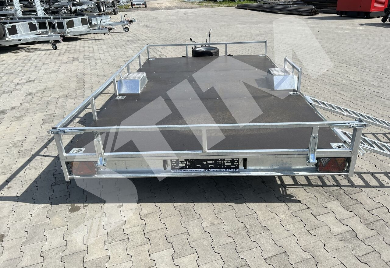 New Dropside/ Flatbed trailer Stim STIM S21-13/3622 Przyczpa pod 2 quady: picture 13