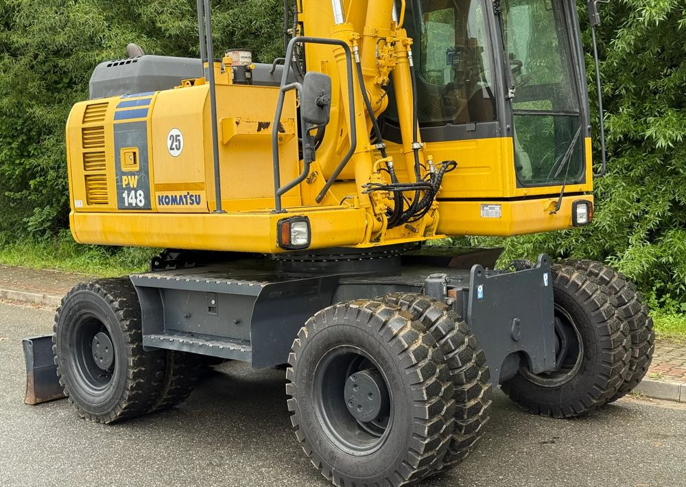 Komatsu * Komatsu PW 148 *ROTOTILT * Sprowadzona * Stan Perfekcyjny * Koparka Kołowa * - Wheel excavator: picture 5 Komatsu * Komatsu PW 148 *ROTOTILT * Sprowadzona * Stan Perfekcyjny * Koparka Kołowa * - Wheel excavator: picture 5