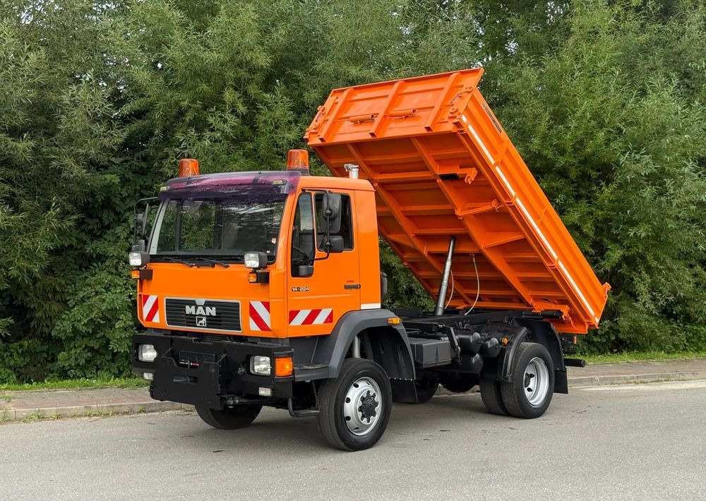 MAN * MAN 14-220 * Kiper Wywrotka Meiller * 4x4 * Zimowe Utrzymanie * Unimog * - Tipper: picture 1 MAN * MAN 14-220 * Kiper Wywrotka Meiller * 4x4 * Zimowe Utrzymanie * Unimog * - Tipper: picture 1