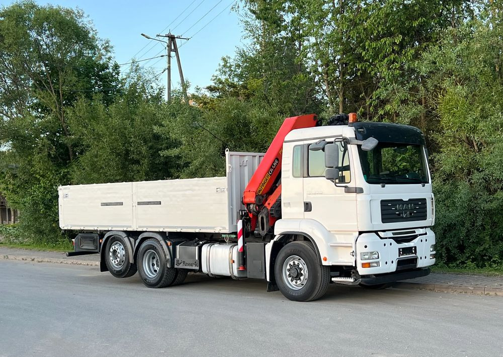 MAN * TGA 26-440 * 4x6 Hydrodrive * HDS Palfinger PK 20002 * Bardzo Dobry Stan - Dropside/ Flatbed truck, Crane truck: picture 2 MAN * TGA 26-440 * 4x6 Hydrodrive * HDS Palfinger PK 20002 * Bardzo Dobry Stan - Dropside/ Flatbed truck, Crane truck: picture 2