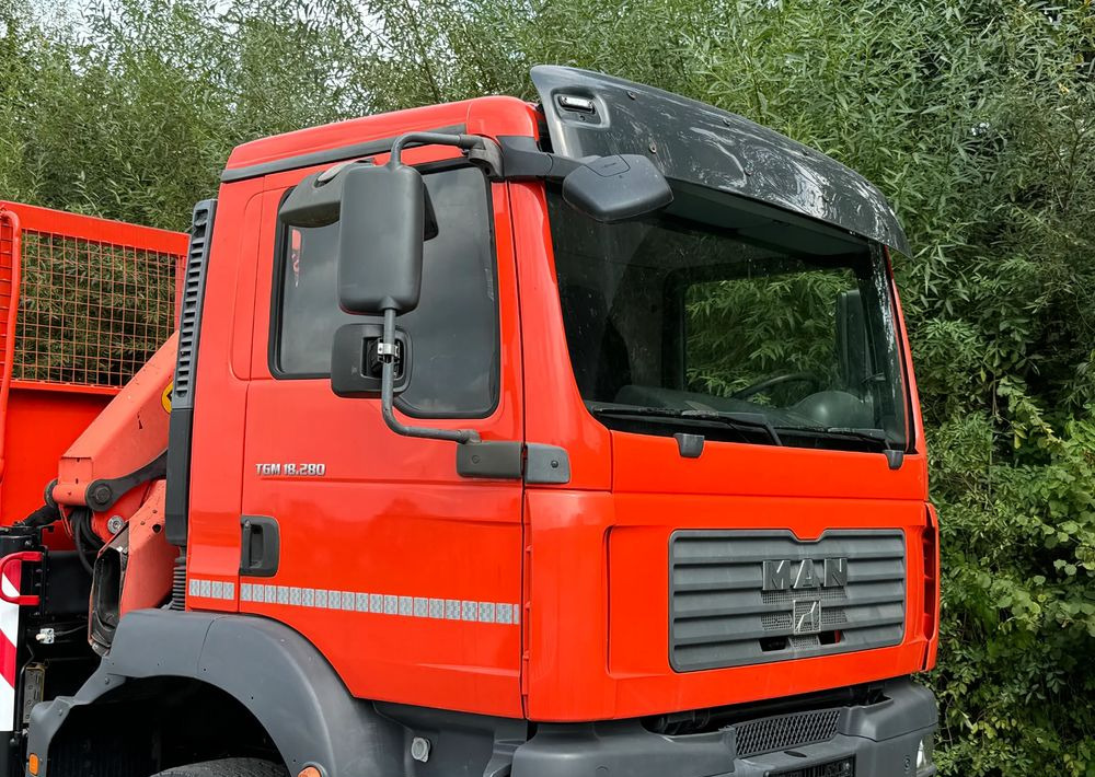 MAN * TGM 18-280 MAN 4x4 HDS Palfinger PK10500 * Kiper Wywrotka * Bardzo Dobry Stan - Tipper: picture 4 MAN * TGM 18-280 MAN 4x4 HDS Palfinger PK10500 * Kiper Wywrotka * Bardzo Dobry Stan - Tipper: picture 4