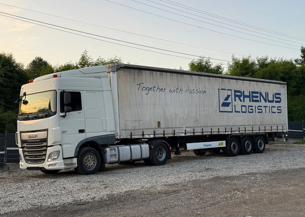 DAF * Zestaw * DAF 106 Euro 6 + Naczepa Krone * Bardzo Dobry Stan - Tractor unit, Curtainsider semi-trailer: picture 1 DAF * Zestaw * DAF 106 Euro 6 + Naczepa Krone * Bardzo Dobry Stan - Tractor unit, Curtainsider semi-trailer: picture 1
