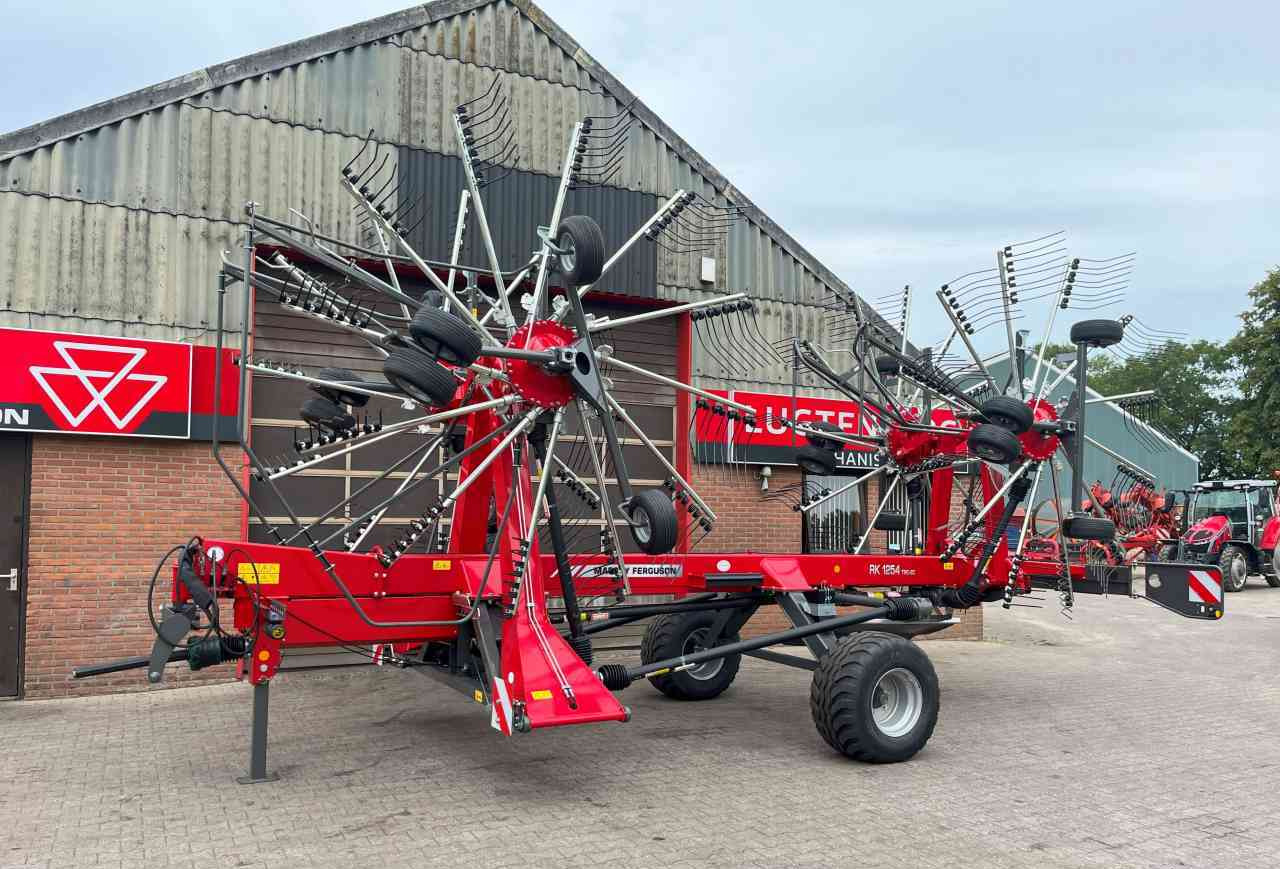 Massey Ferguson RK 1254 TRC-EC Hark 4-elements rake, rugger, zwiller Weidebouwmachines * verkocht/sold * - Tedder/ Rake: picture 2 Massey Ferguson RK 1254 TRC-EC Hark 4-elements rake, rugger, zwiller Weidebouwmachines * verkocht/sold * - Tedder/ Rake: picture 2