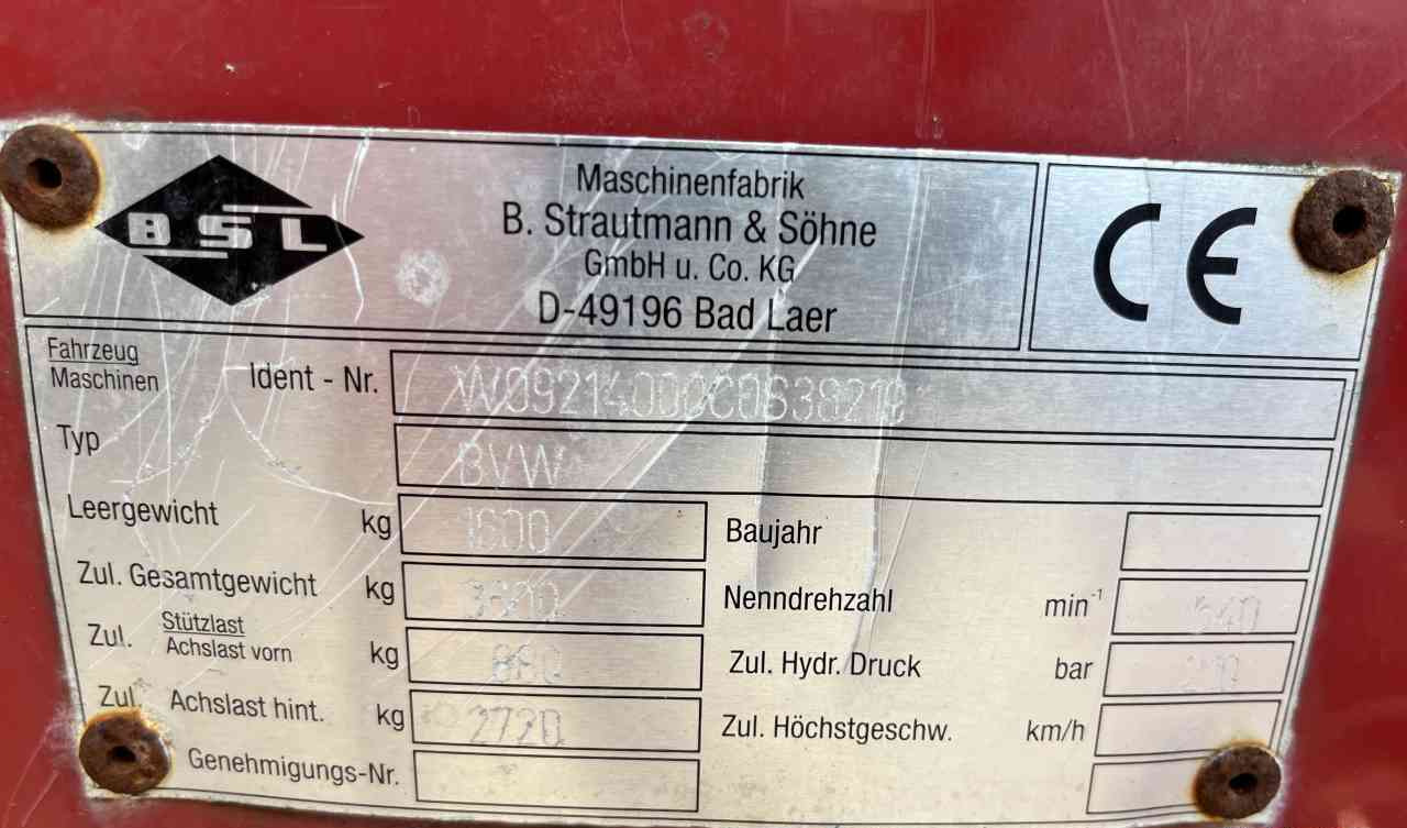 Strautmann BVW Blokkenwagen doseerwagen voermachines - Forage mixer wagon: picture 5 Strautmann BVW Blokkenwagen doseerwagen voermachines - Forage mixer wagon: picture 5