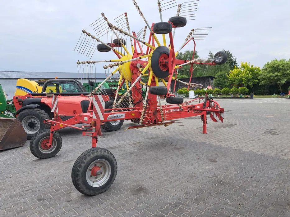 Zgrabiarka Pottinger EUROTOP 771A jak nowa 100% oryginał - Tedder/ Rake: picture 2 Zgrabiarka Pottinger EUROTOP 771A jak nowa 100% oryginał - Tedder/ Rake: picture 2