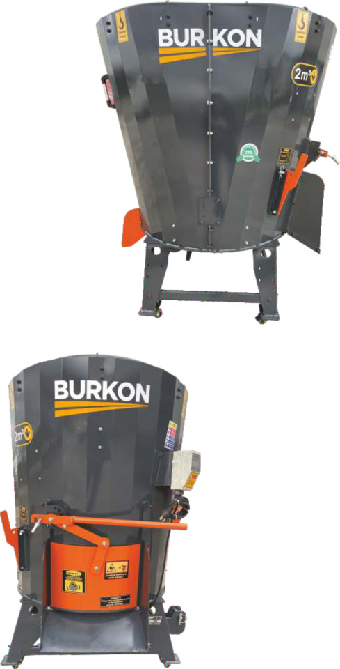 Burkon 2m3 Sabit Elektrikli Manuel kapak (380V) Dikey Yem Karma Makinesi - Forage mixer wagon: picture 3 Burkon 2m3 Sabit Elektrikli Manuel kapak (380V) Dikey Yem Karma Makinesi - Forage mixer wagon: picture 3