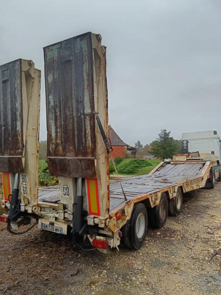 ACTM Porte engins 3 essieux - Low loader semi-trailer: picture 4 ACTM Porte engins 3 essieux - Low loader semi-trailer: picture 4