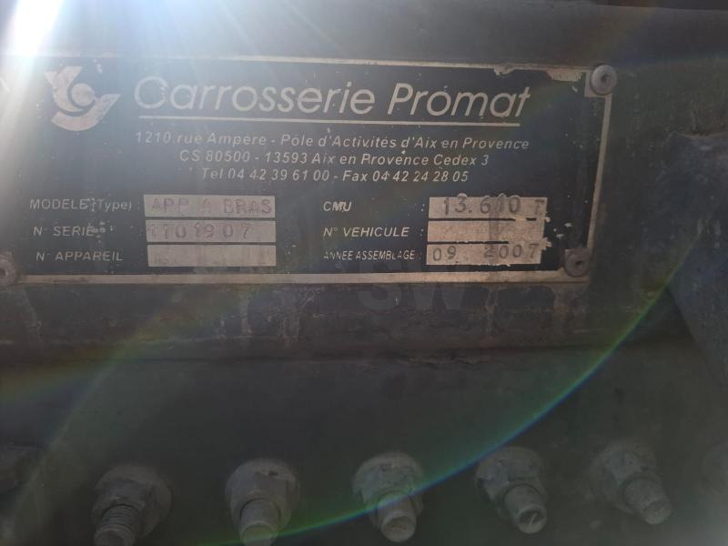 Hook lift truck, Crane truck Renault 370 DXI: picture 18