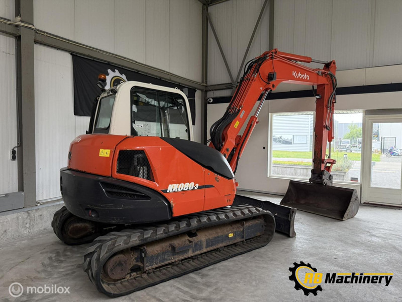 Kubota KX080-3 - Excavator: picture 3 Kubota KX080-3 - Excavator: picture 3